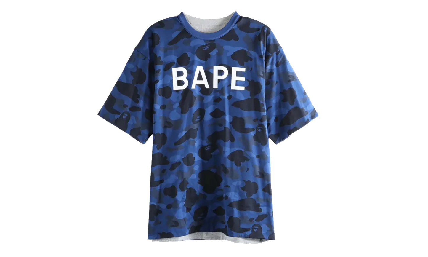 BAPE Color Camo Reversible Tee Navy 1M30109008 NVY