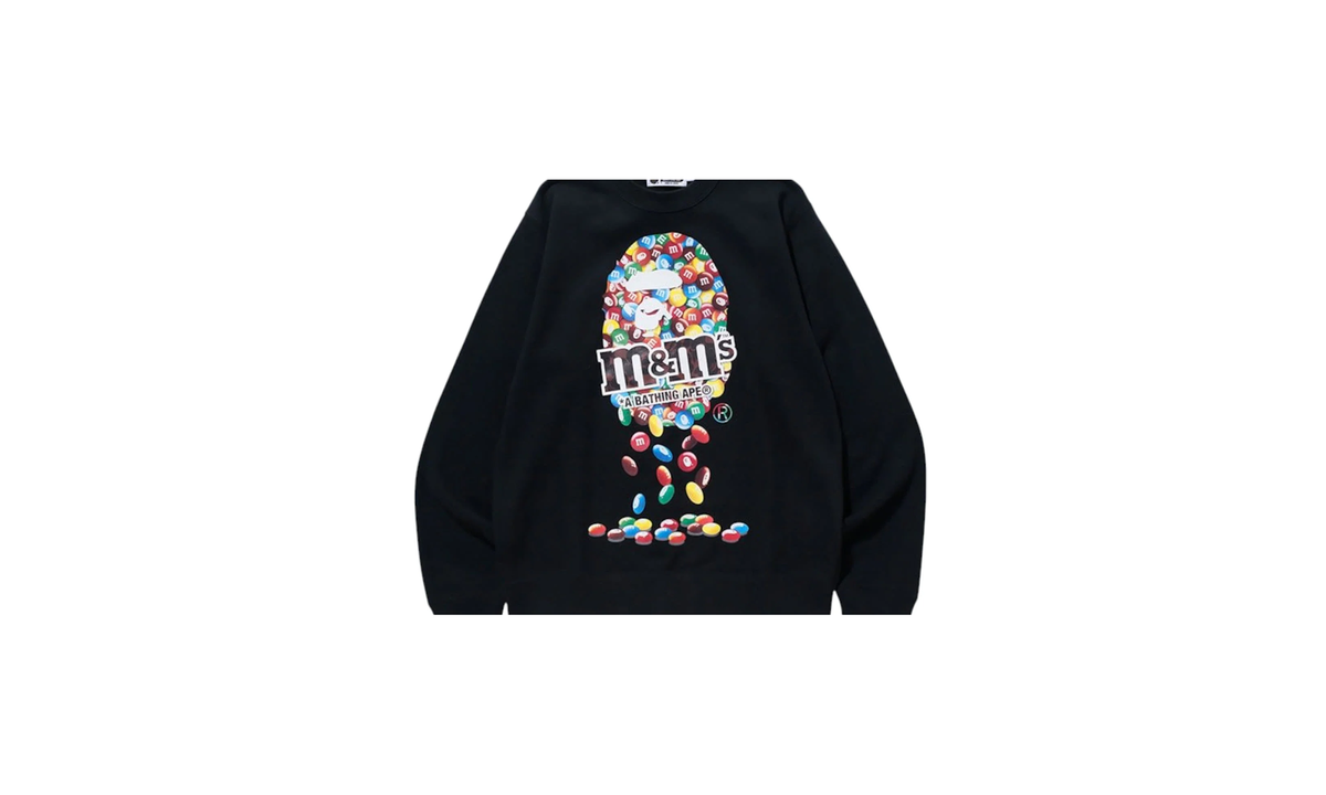 BAPE Crewneck M&M's - Black O9R2LOFB