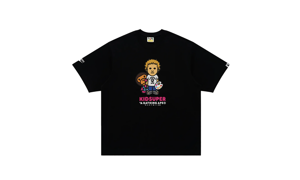 BAPE MILO TEE KIDSUPER - Black 2L23 110 907 Black
