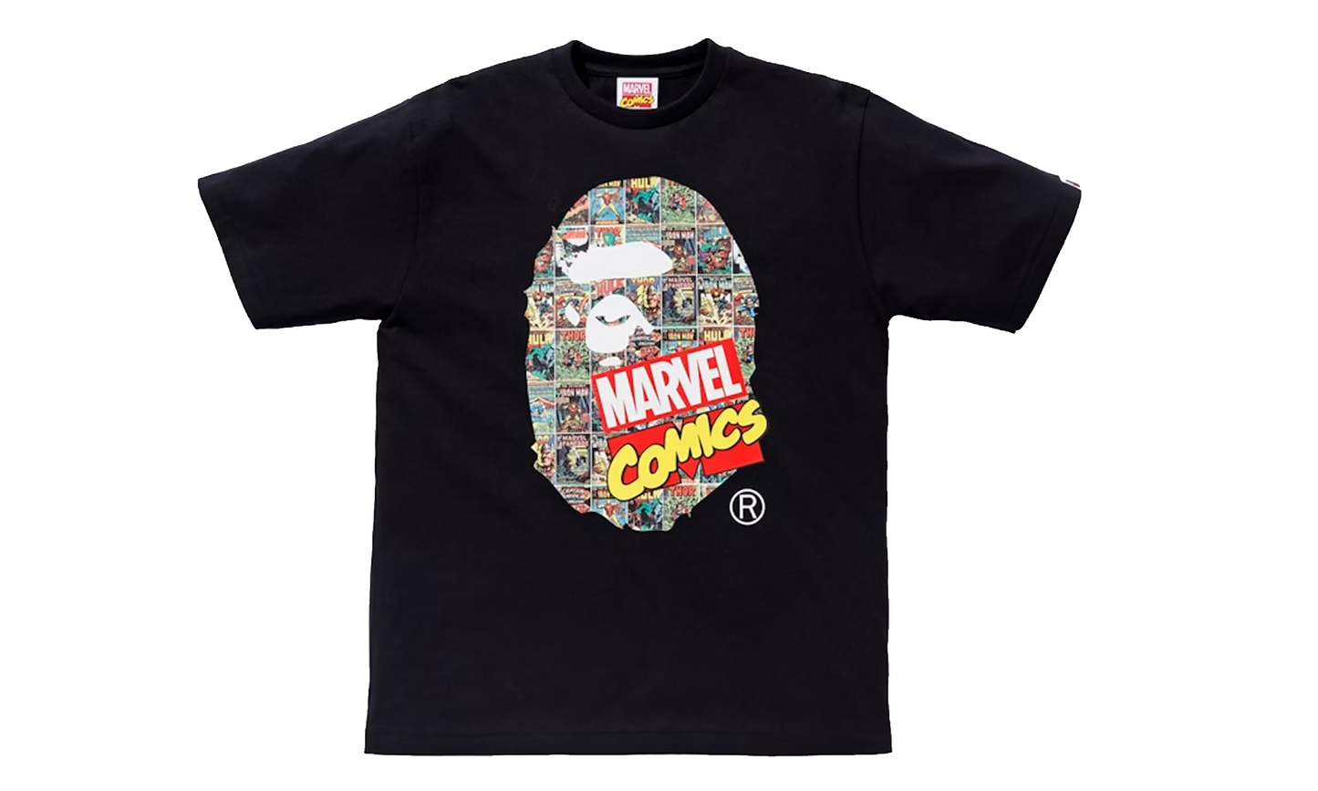 BAPE MARVEL SHIRT Black BAPE032