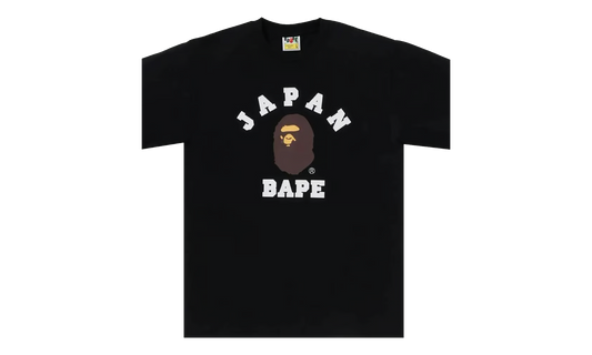 BAPE Japan College City Tee Black 1J22 110 013 BLAC