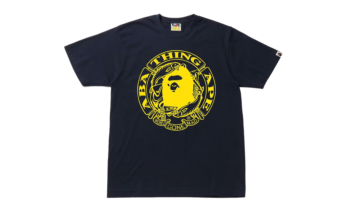 BAPE Archive Graphic Tee #5 Navy 1I20 110 017 NAVY