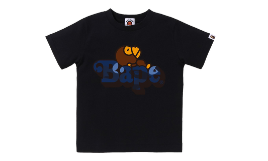 BAPE BAPE Color Camo Milo On Bape Tee Black Blue BAPE016