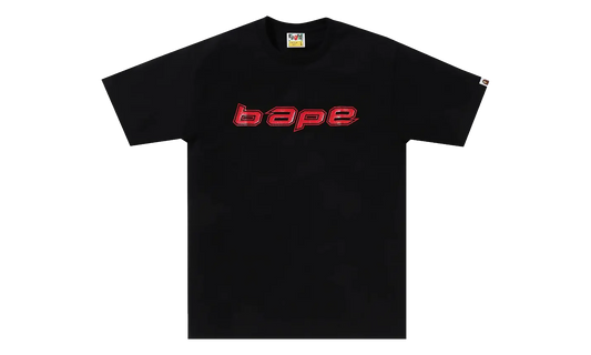 BAPE Silicon Logo Tee Black 1K30 110 036 BLACK