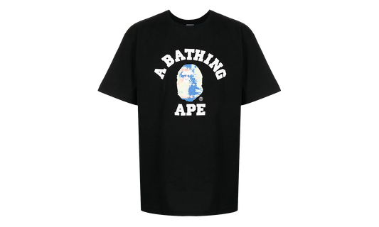 BAPE Tie Dye College Tee Black / Multicolor 1TEI 301 034 BLACK MULTICOLOR