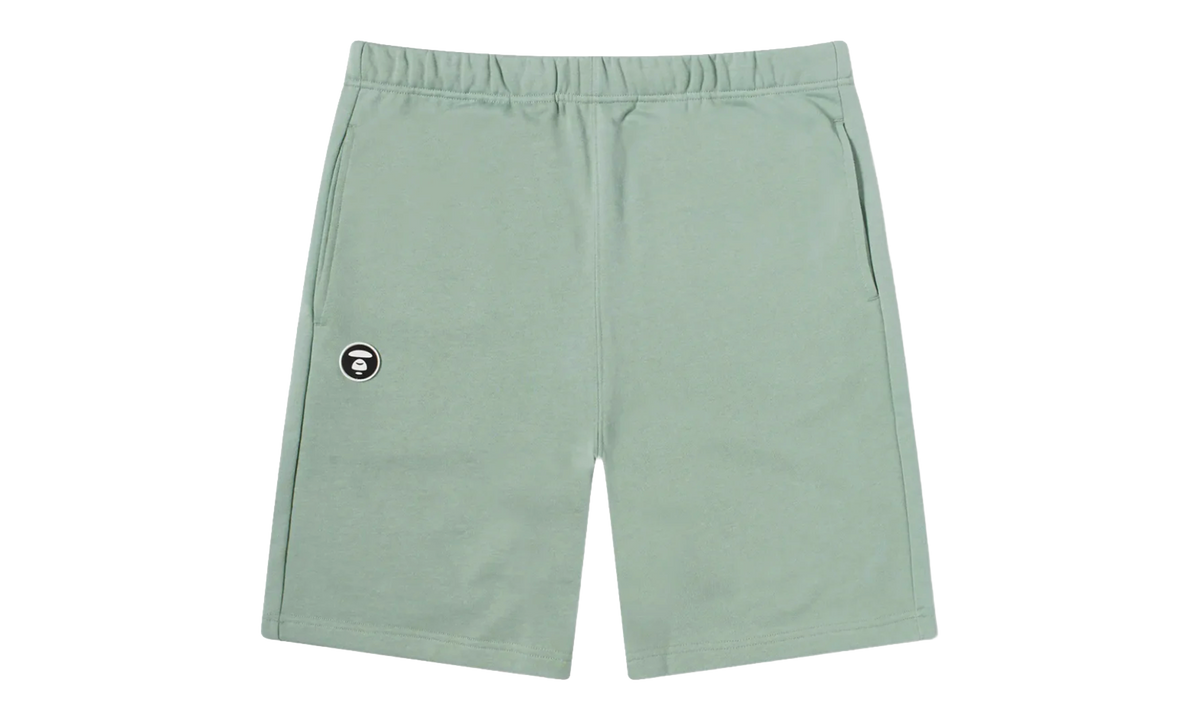 BAPE AAPE One Point Fleece Shorts Green 9G00B8X0