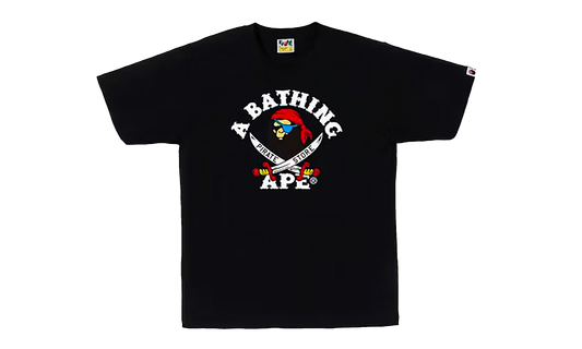 BAPE Ape Pirate Tee Black 4I72110003 BLACK