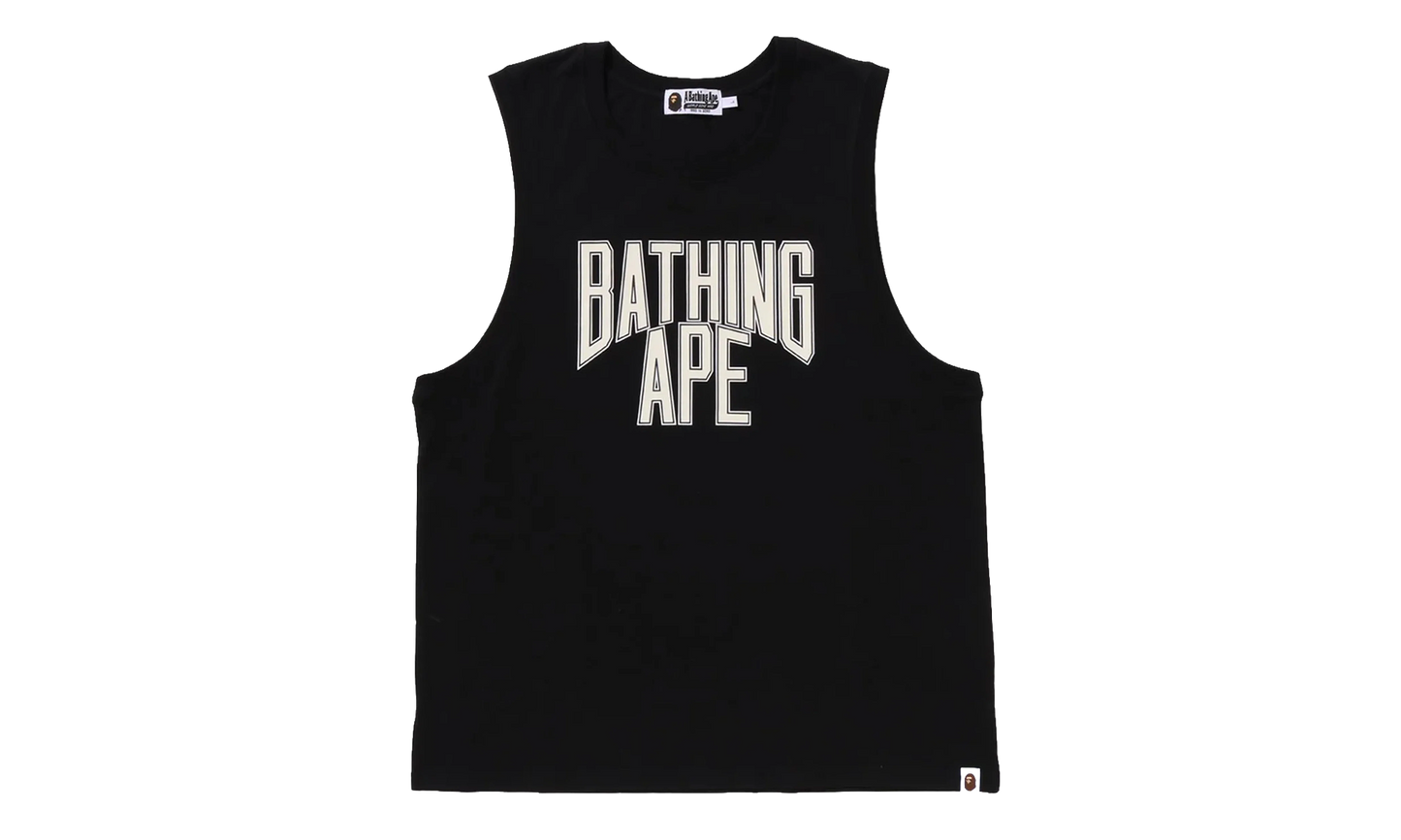 BAPE A Bathing Ape 'Summer' Cutoff Tee Black RA 1023