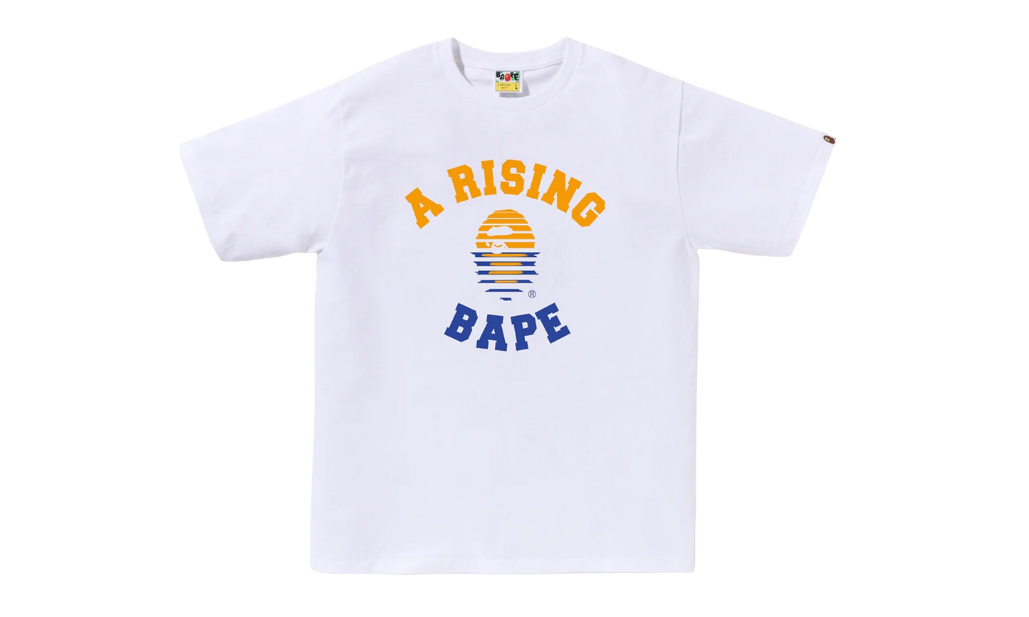 BAPE A Rising Bape Tee White 1K30 110 047 WHITE