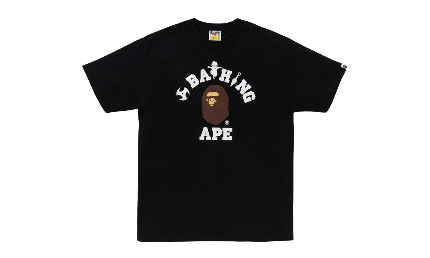 BAPE Ninja College Tee Mens Style : Bape-nct BLACK BAPE NCT BLACK