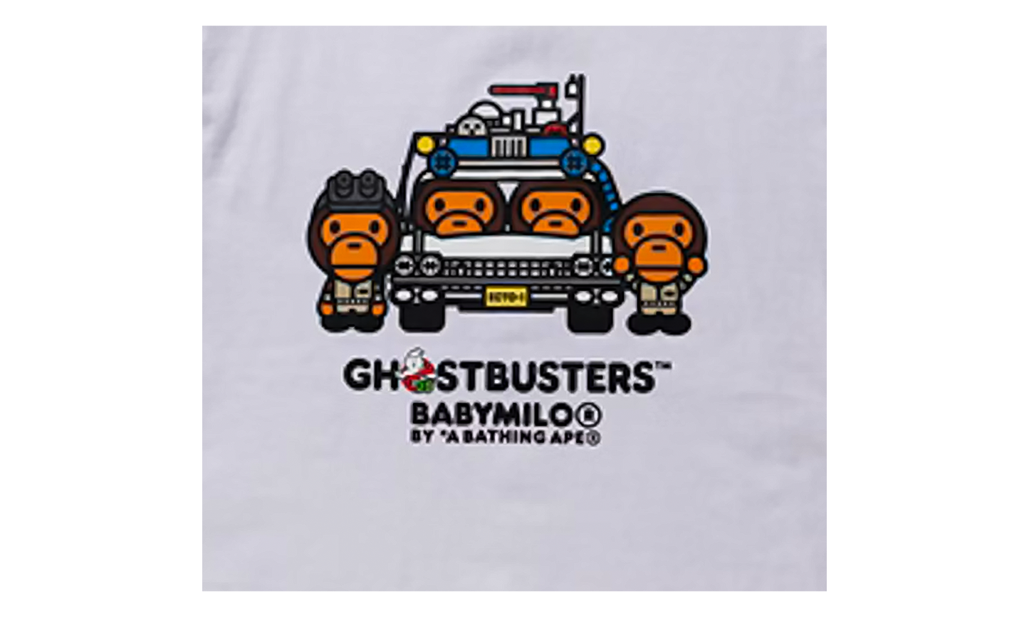BAPE Ghostbusters Baby Milo Tee #4 White BAPE019