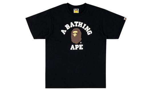 BAPE College Tee Black M110001D BKX