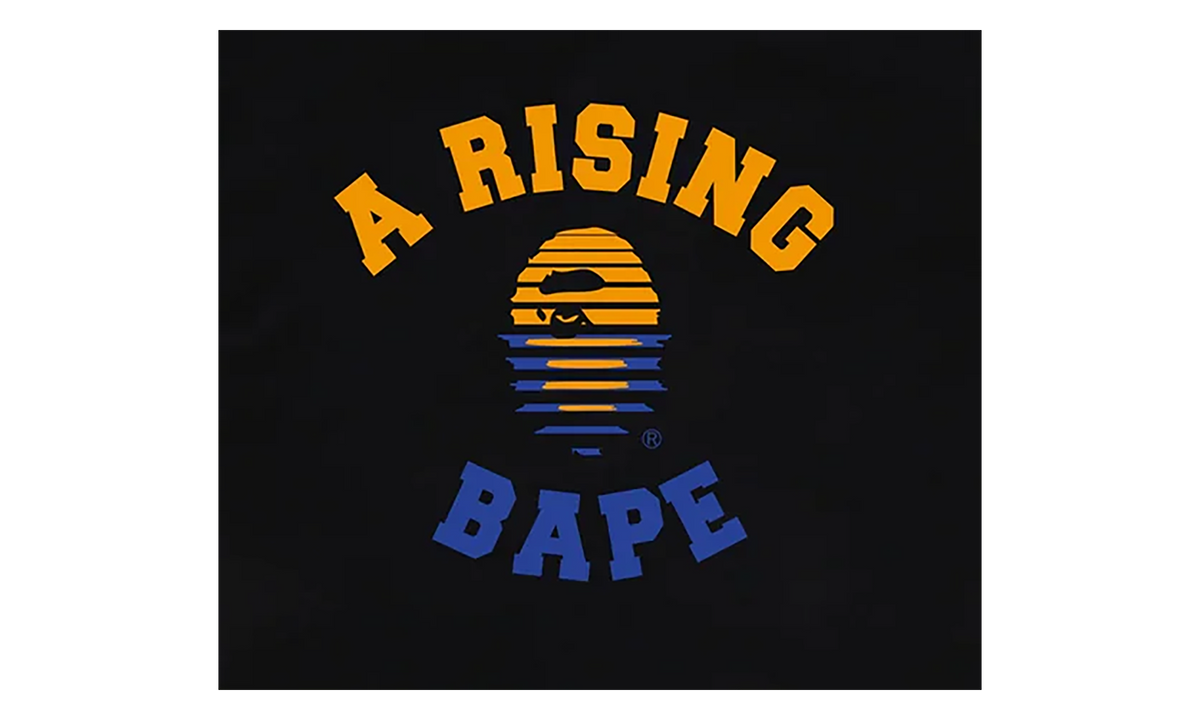 BAPE A Rising Bape Tee Black 1K30 110 047 BLACK