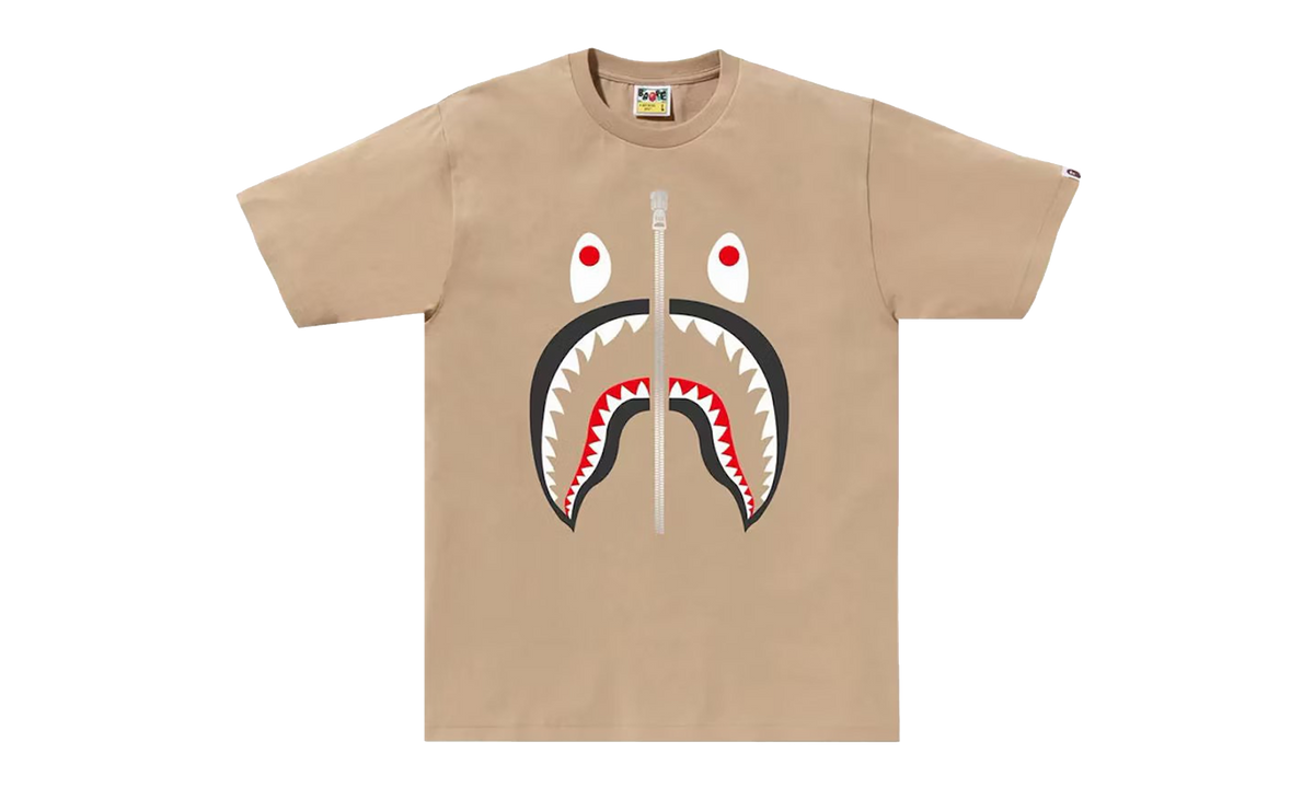 BAPE Colors College Tee Beige BAPE TEE 88855 BGE K7L