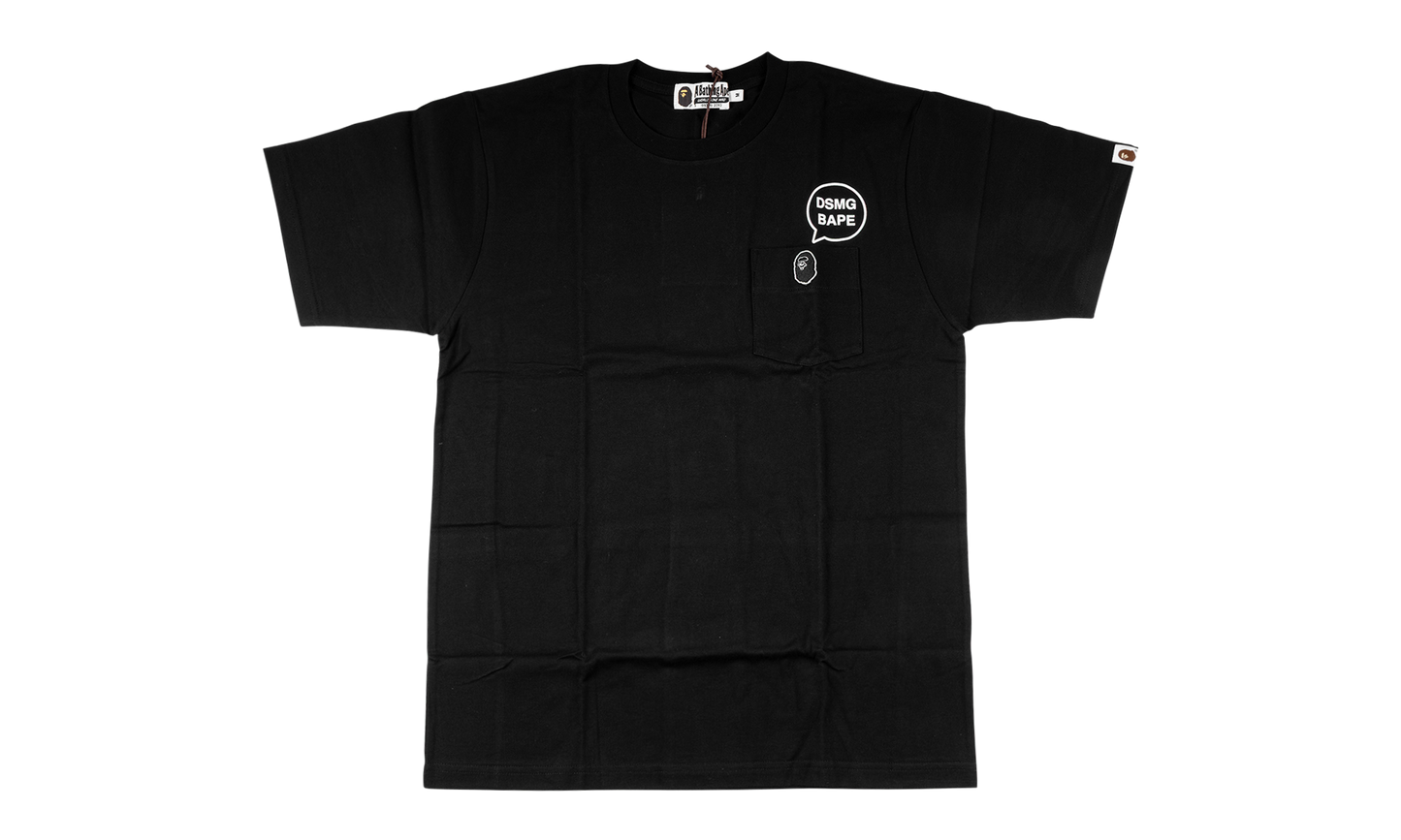 BAPE DSM Ginza Pocket tee Black 1L22 109 003 BLK