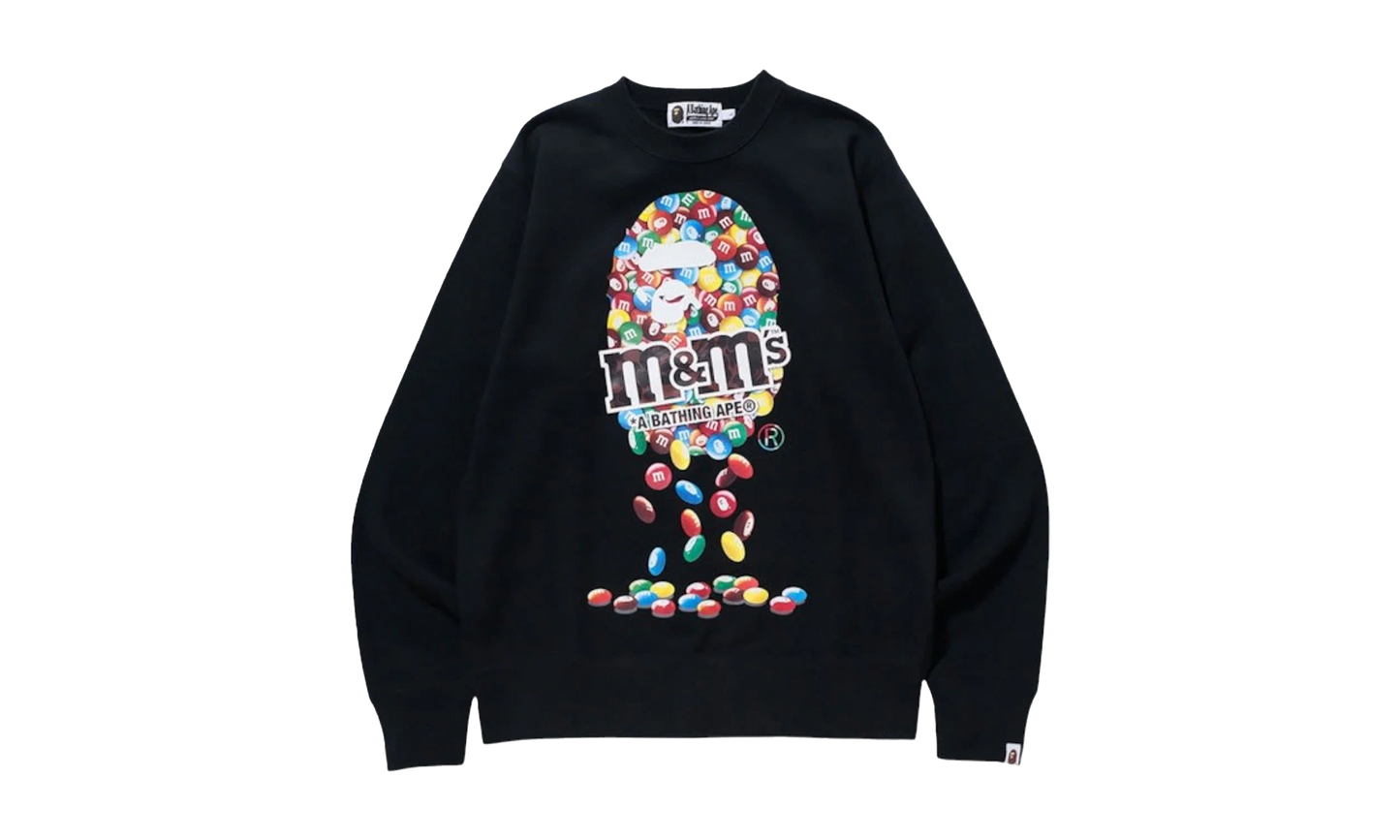 BAPE Crewneck M&M's - Black O9R2LOFB