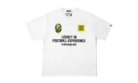 BAPE CR7Life Ronaldo 7 T-shirt White 1L73109972