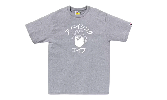 BAPE Katakana Pirate College Tee Grey 4K20 110 007 GREY