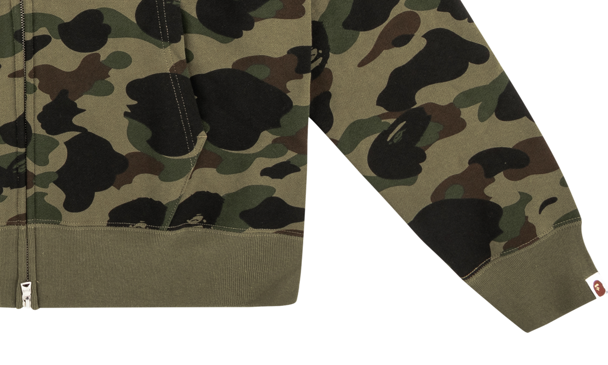 BAPE 1st Camo Shark Full Zip Hoodie