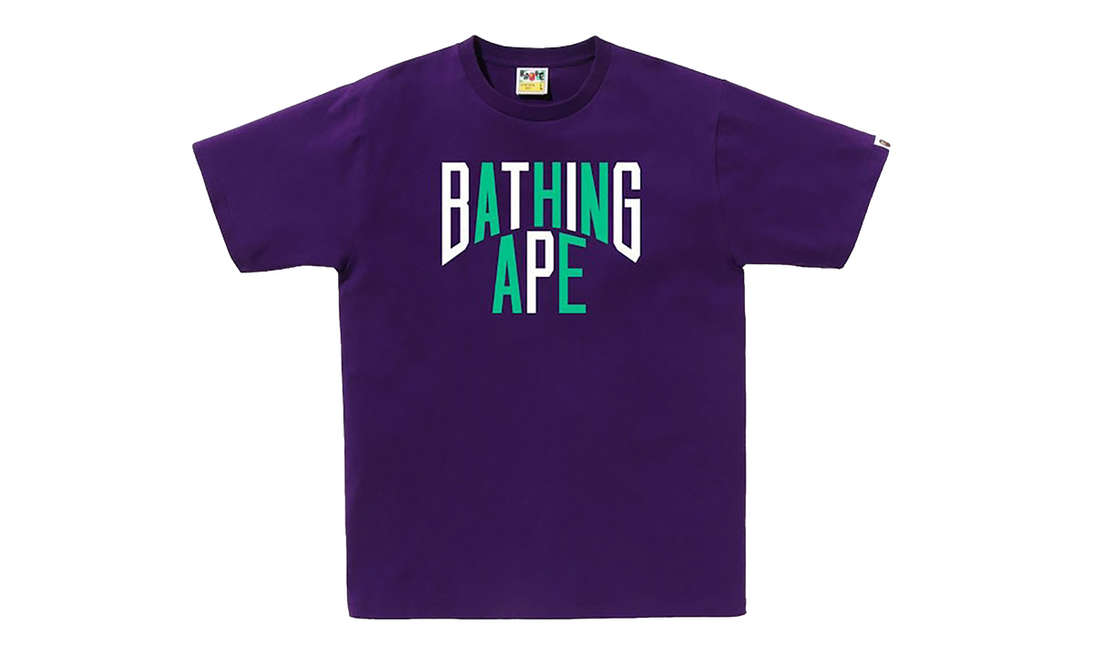 BAPE Colors NYC Logo T-Shirt (SS23) Purple 1J30 110 020